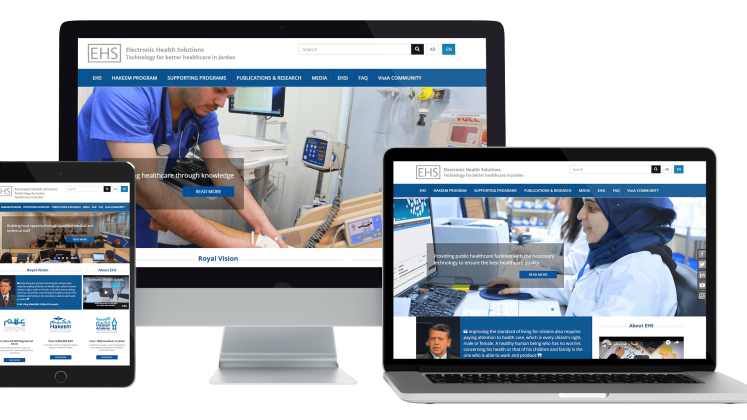 Sprintive Developed the website for Electronic Health solutions